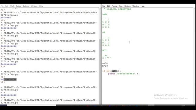 PYTHON TUTORIAL TAMIL-7 LOGICAL OPERATORS | WHILE LOOP IN PYTHON(தமிழ்) смотреть онлайн