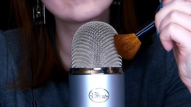 АСМР ASMR BlueYeti и кисточки 🎙️ 100% мурашки