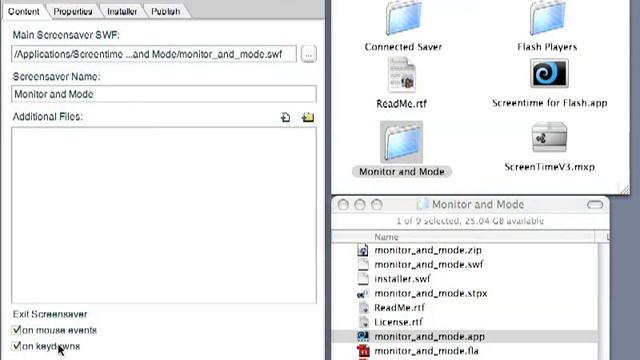 Convert Your Flash SWF into a Screensaver - Screentime Tutorial смотреть онлайн