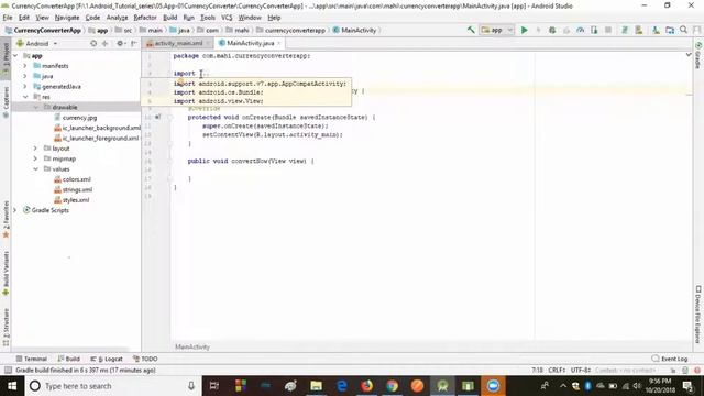 Make Currency Converter Apps Full Tutorial Bangla Part 4 смотреть онлайн