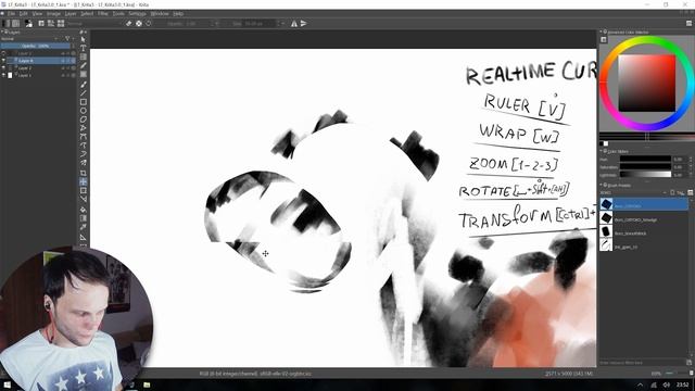 KRITA VS PHOTOSHOP - Part 1 - Krita 3.0 смотреть онлайн