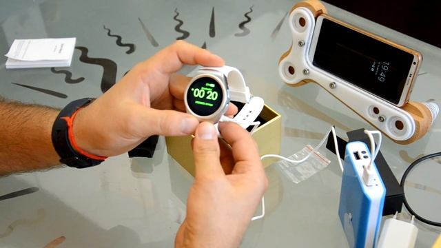 Распаковка смарт часов KW18 Bluetooth в посылке из Китая смотреть онлайн