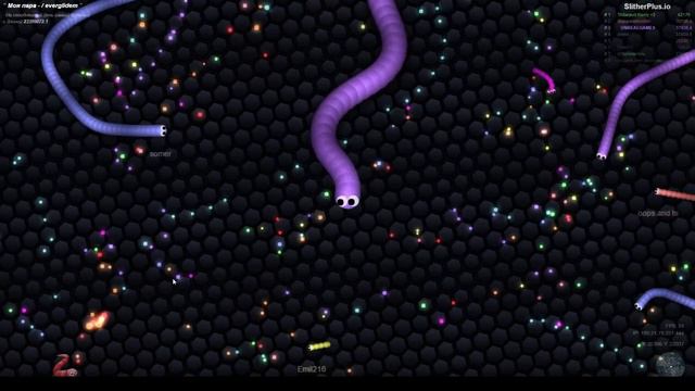 Slither.io С ЧИТАМИ! Первое место 70к (slither.io)ИГРА КАК АГАРИО(agar.io)
