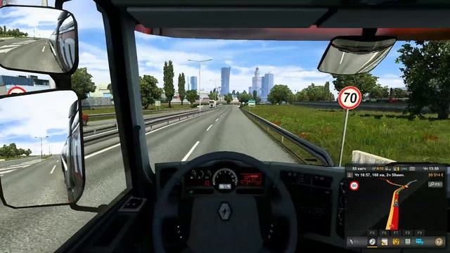 Euro Truck Simulator 2 • Будни дальнобойщика. Часть 201. Тестирую новый Курятник Renault Premium