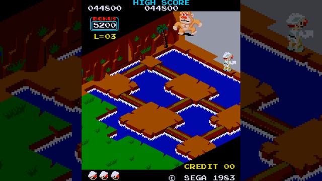 Congo Bongo Longplay (Arcade) [QHD] смотреть онлайн
