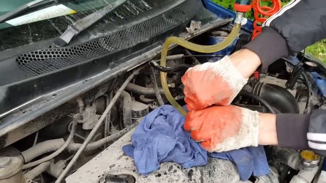 Промывка форсунок Toyota Vitz 1nz смотреть онлайн