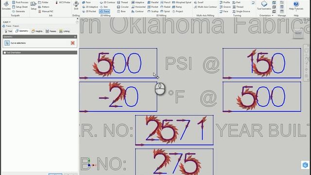 Autodesk Inventor HSM - Text Convert to Geometry for Engraving смотреть онлайн