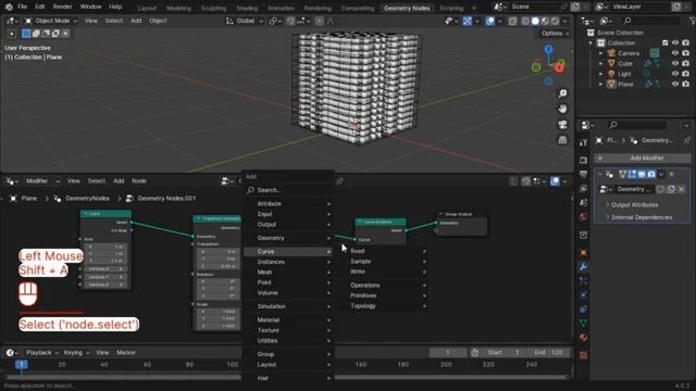 Blender Tutorial :Create This Cool Geometry Nodes Animation in Blender |Geometry Nodes Tutorial смотреть онлайн