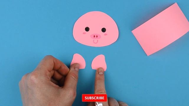 How to make paper pig | DIY Easy paper craft | Tutorial смотреть онлайн