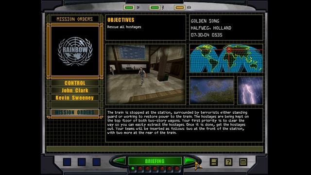 Tom Clancy's Rainbow Six Rogue Spear Black Thorn | 4k 60fps | Full Game No Commentary смотреть онлайн