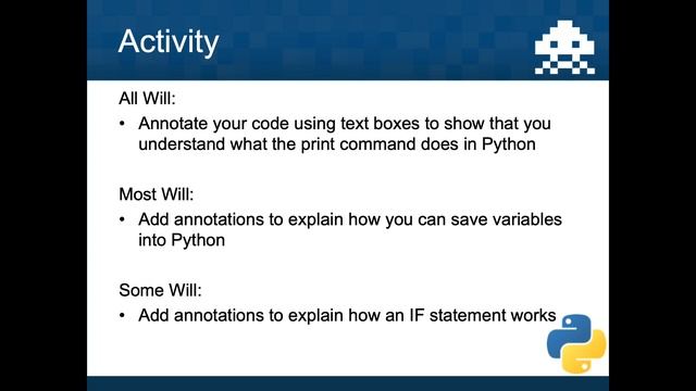 Explaining Your Code - Lesson 4 - Unit 3: Algorithms and Programming - Year 7 смотреть онлайн