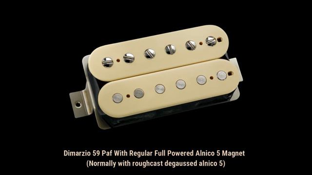Dimarzio 59 Paf With Normal Alnico5 Magnet смотреть онлайн