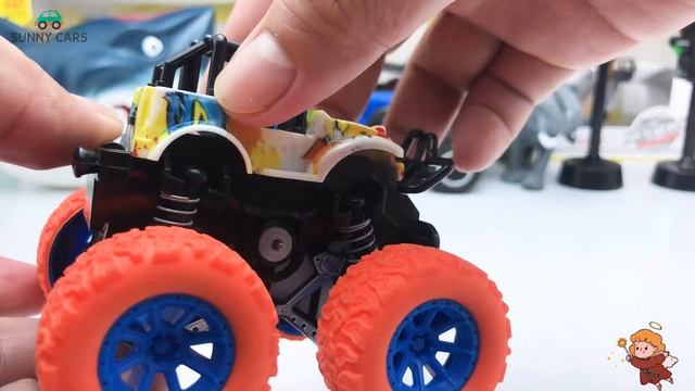 london bus, monster truck, ford ranger Sunny Cars #1763 смотреть онлайн