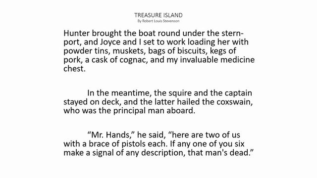 Treasure Island Chapter 16 - NARRATIVE CONTINUED BY THE DOCTOR: HOW THE SHIP WAS ABANDONED смотреть онлайн