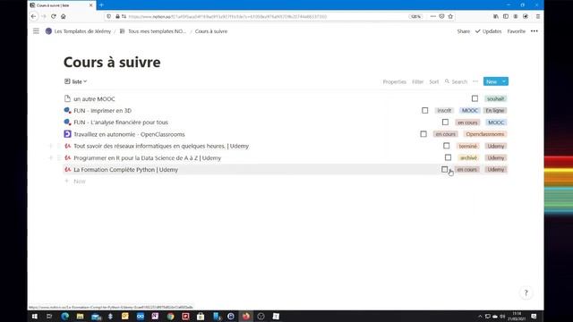 NOTION-De Zéro à Héros-ep16-la vue list смотреть онлайн