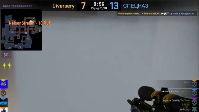 Играем в Counter-Strike Global Offensive смотреть онлайн