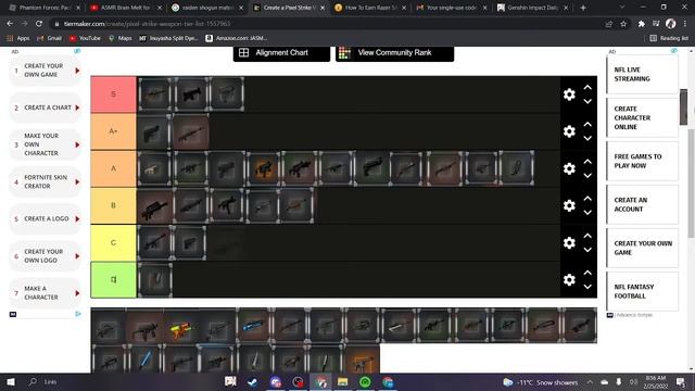 Pixel Strike 3D | All Weapon Tier List смотреть онлайн