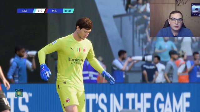 Lazio - Milan My reactions and comments FIFA 23 смотреть онлайн