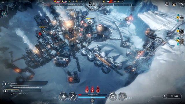 Mass Refugees Stretch City Resources To The Limit - Frostpunk A New Home Gameplay Ep. 6 смотреть онлайн