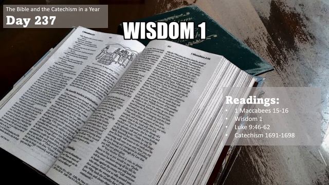 The Bible and the Catechism in a Year - Day 237 смотреть онлайн