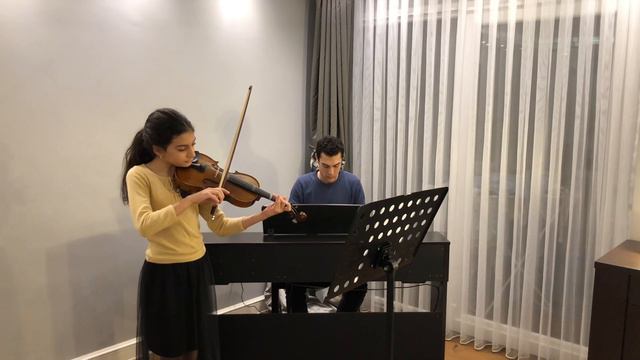 Song From A Secret Garden Cover By Azra KAPTAN (Violin & Piano)