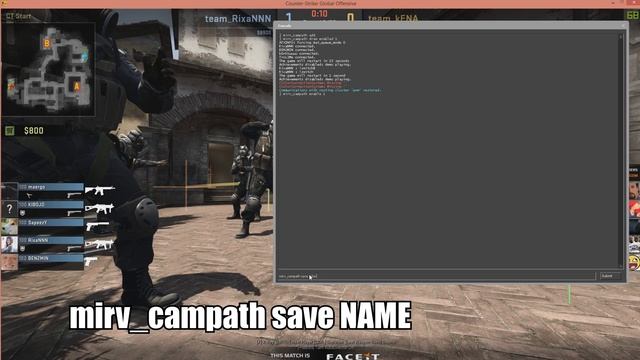 [TUTORIAL] Как сделать полёт камеры в CS:GO смотреть онлайн