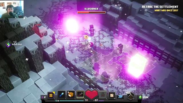 FORTRESS OF WRAITH WINTER || Minecraft Dungeons Gameplay Part 14 (DLC) смотреть онлайн