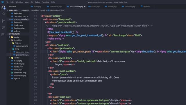 Fetch Blog Post From Wordpress - Premium Theme Development- 33 смотреть онлайн