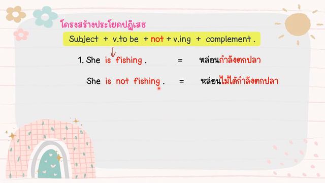 ภาษาอังกฤษ ป.3 "Present continuous tense" смотреть онлайн
