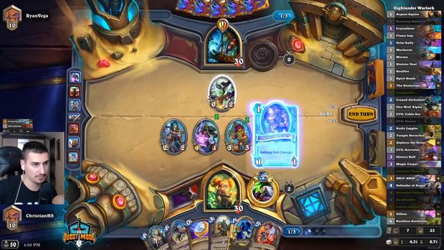 Hearthstone: Highlander Zoo Warlock It's Invincible! Saviors Of Uldum New Decks смотреть онлайн