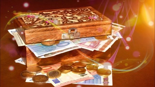 Визуализация денег с аффирмациями. Денежная медитация. Евро деньги. смотреть онлайн