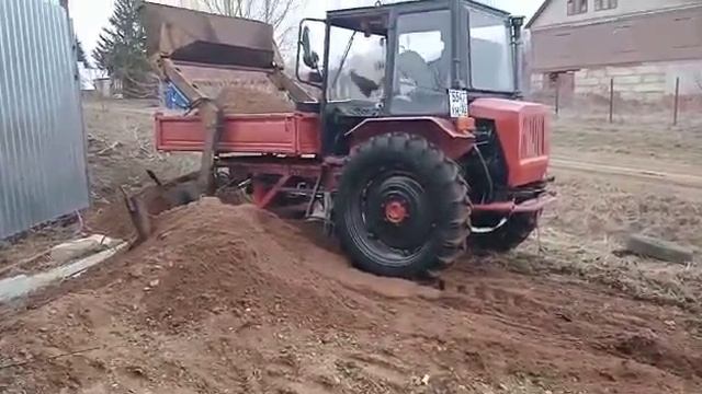 Самопогрузчик трактор т16 смотреть онлайн