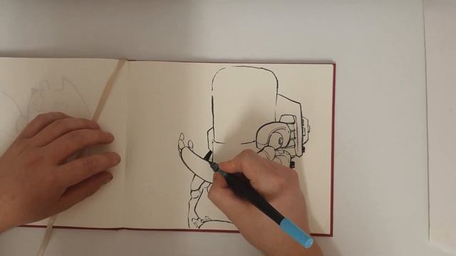 10 min sketch - ball headed robot смотреть онлайн