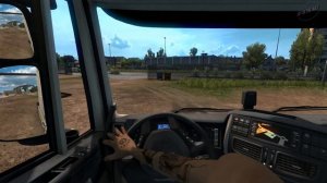 Анимированные руки на руле \ Animated hands on the wheel для Euro Truck Simulator 2 #jayontheway
