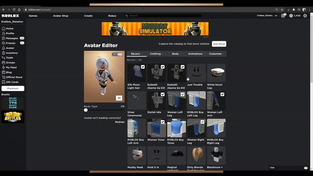 Roblox Outfit: How To Make Esdeath (Akame Ga Kill)
