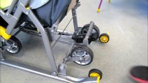 НОВЫЙ МЕХАНИЗМ !!!  Санки Коляска НИКА ДЕТЯМ 7.2