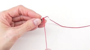 Браслет красная нить своими руками. Как завязать красивый узел на коннекторе.