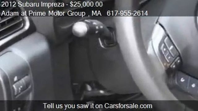 2012 Subaru Impreza WRX - for sale in Hanover , MA 02339 смотреть онлайн
