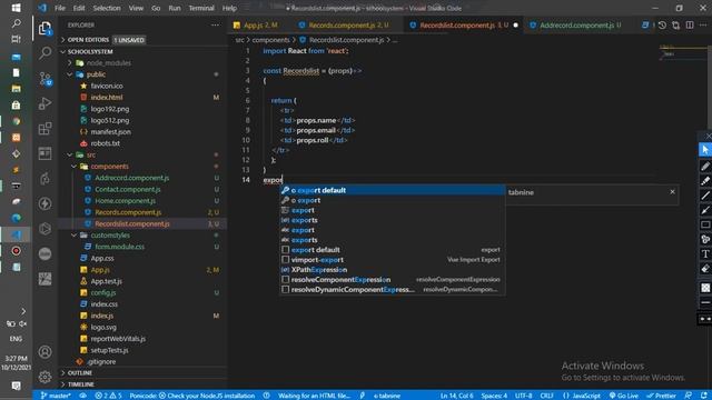 React series #2: View Records with React Js смотреть онлайн