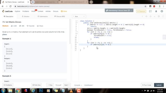 Coding Interview Tutorial 139 - Set Matrix Zeroes [LeetCode] смотреть онлайн