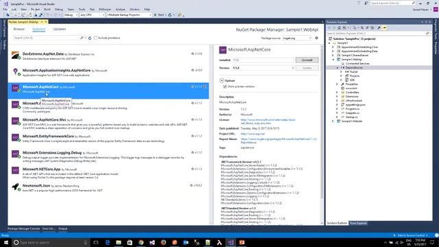 EF Core InMemory DB, WebApi (Video-4) смотреть онлайн