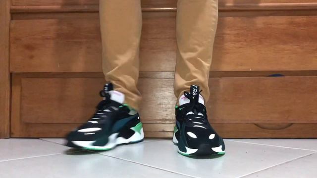 PUMA RS-X TOYS BLACK / BLUE ATOLL ON FEET смотреть онлайн