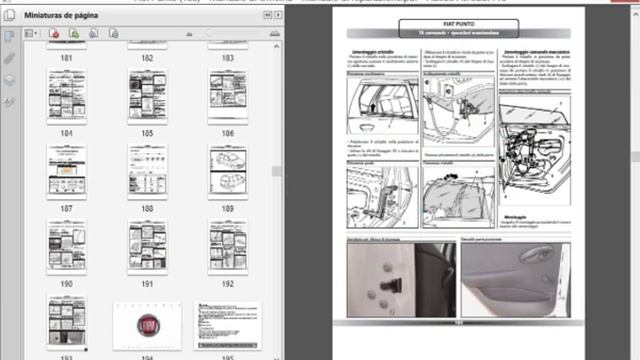 Fiat Punto (188-2) - Manuale di Riparazione - Manuale di Officina - Schemi Elettrici смотреть онлайн
