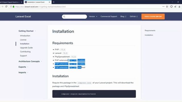 Maatwebsite/Laravel-Excel Part 2 | Introducing With Laravel Excel | Laravel 6 смотреть онлайн