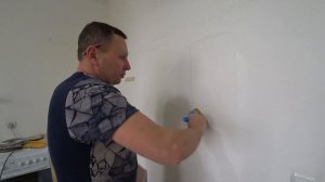 Эксперимент. Клею обои на водоэмульсионку. Внимание результат