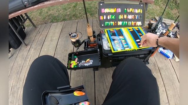 Ловим форель с дамбы в РК Савельево. смотреть онлайн