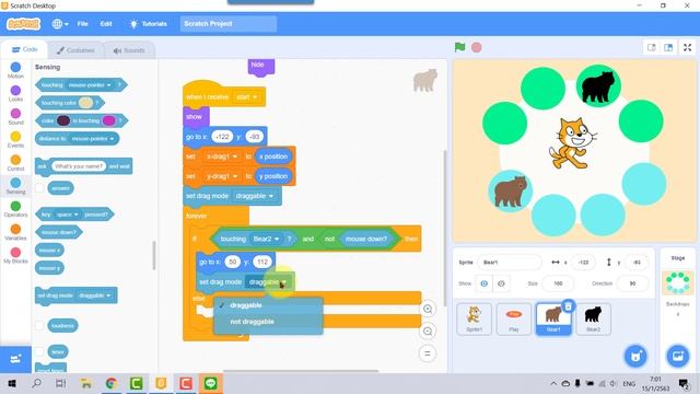 Scratch 3 0 เกมจับคู่เงาภาพ смотреть онлайн