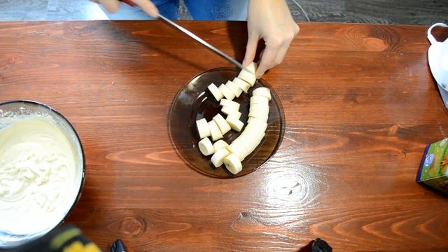 Рецепт капкейков. Кексы с бананом. Cupcake. Рецепт кекса. смотреть онлайн