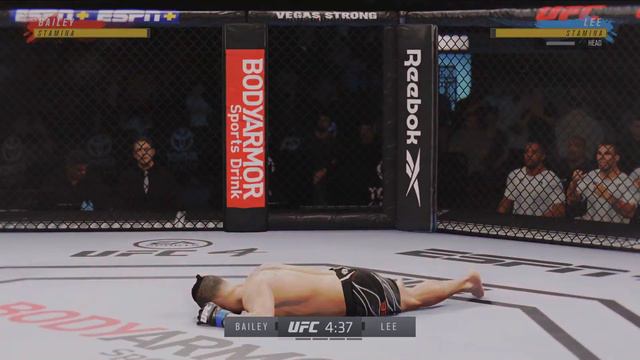 UFC4 Knocking Kevin Lee out in 1st round 🔥🔥 смотреть онлайн
