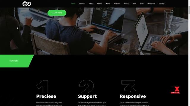 Seppo - Corporate One Page WordPress Theme Sydney Glen смотреть онлайн